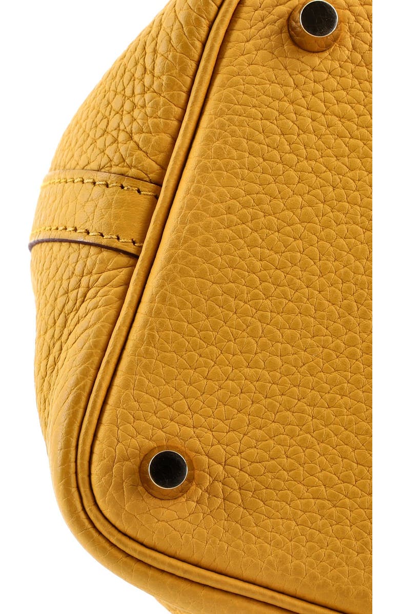 Pre-Owned Hermes Picotin Lock Bag Clemence PM, Alternate, color, Jaune Ambre