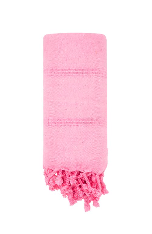 Sunkissed Sand Free Beach Towel In Fiji Pink