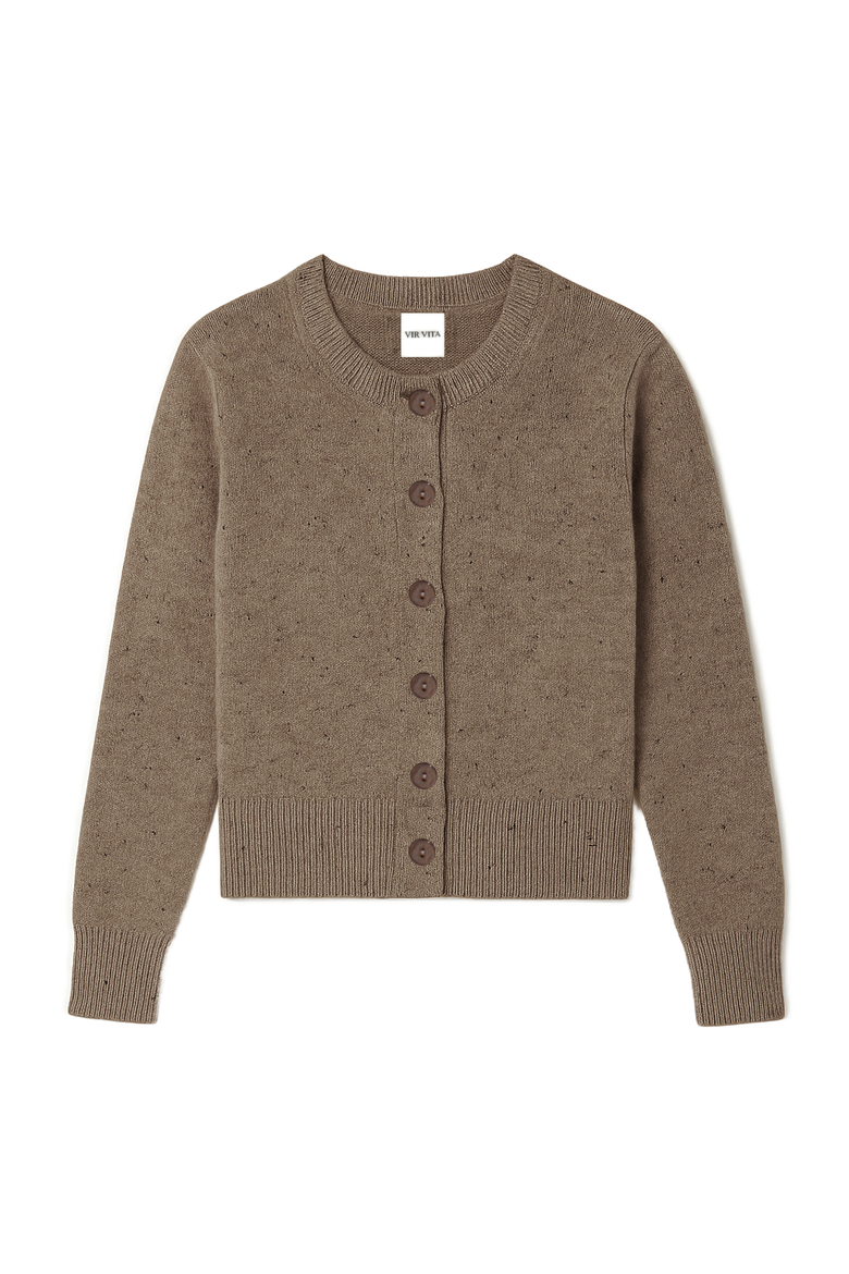 Greta Cardigan, Main, color, WALNUT