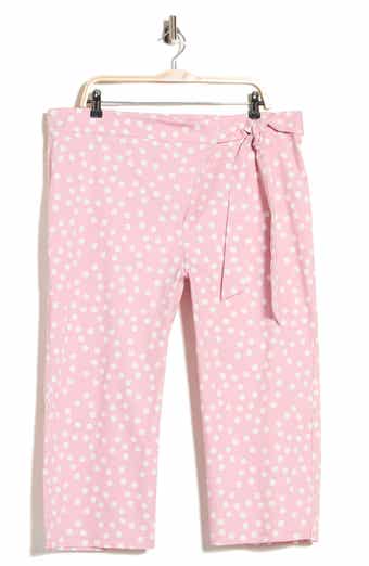 Sash Waist Capri Pants