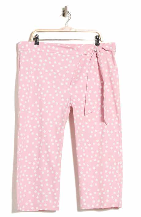 Sash Waist Capri Pants