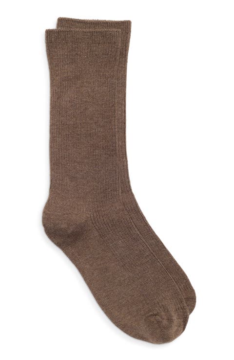 Everyday Rib Crew Socks