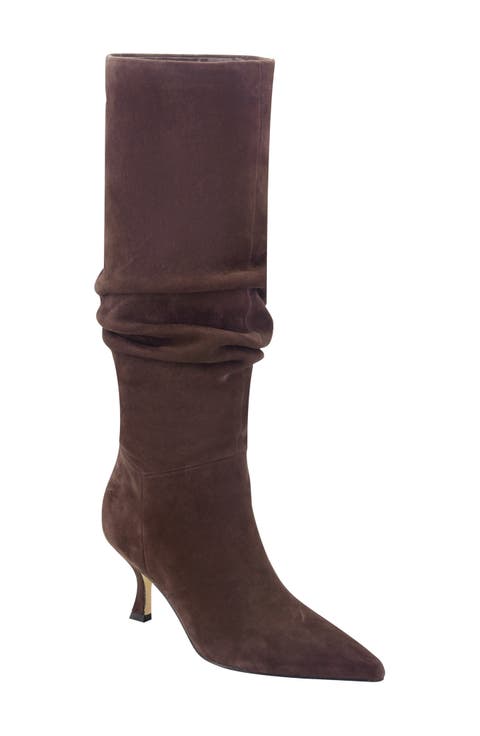 Vinter Pointed Toe Knee High Boot