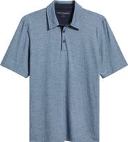 Johnston & Murphy Fine Stripe Polo