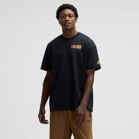 Men's Nike Black San Francisco 49ers 2025 Rivalries Collection Essential Max90 T-Shirt