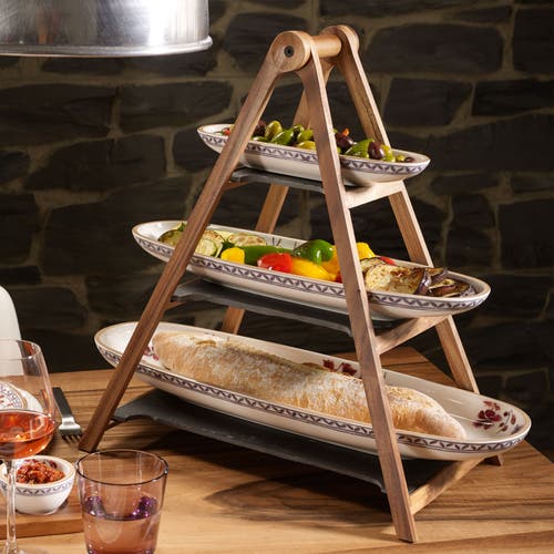 Villeroy & Boch Artesano 3-tiered Server In Grey