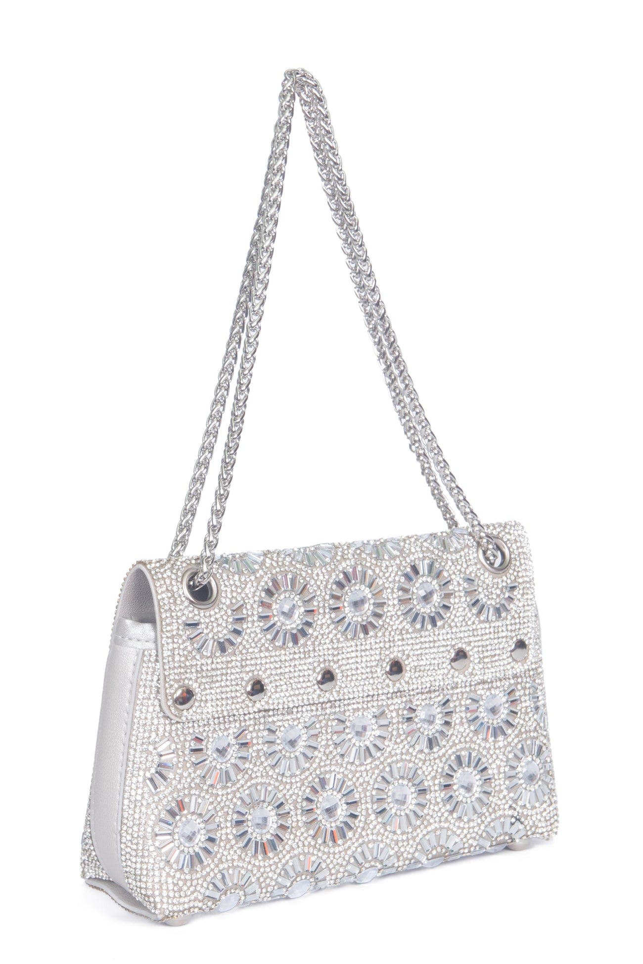 Sunflower Handbags, Alternate, color, SILVER