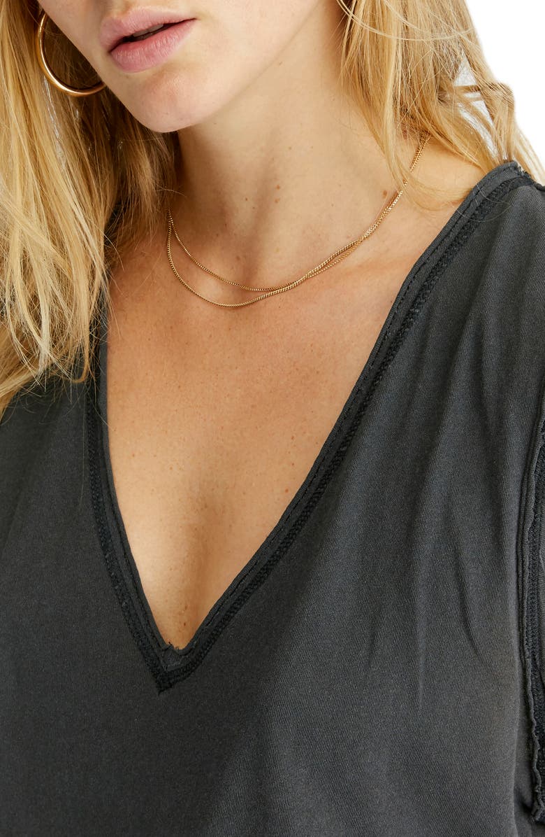 Free People Dreamy V-Neck Tank, Alternate, color, 