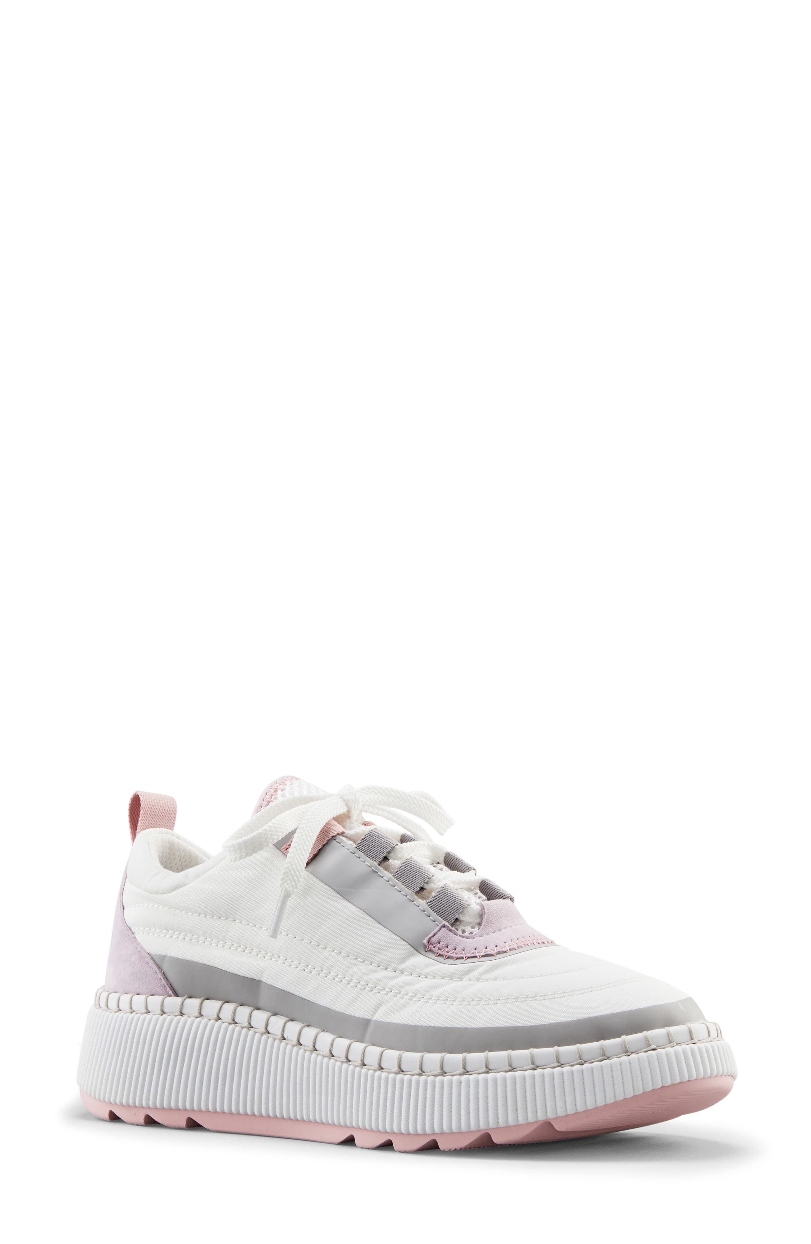 Sayah Waterproof Sneaker, Main, color, WHITE-LAVENDER