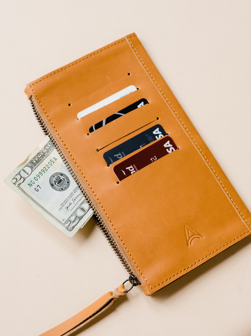 Able Grace Wallet In Cognac In Cognac