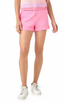 English Factory Stretch Cotton Suiting Shorts