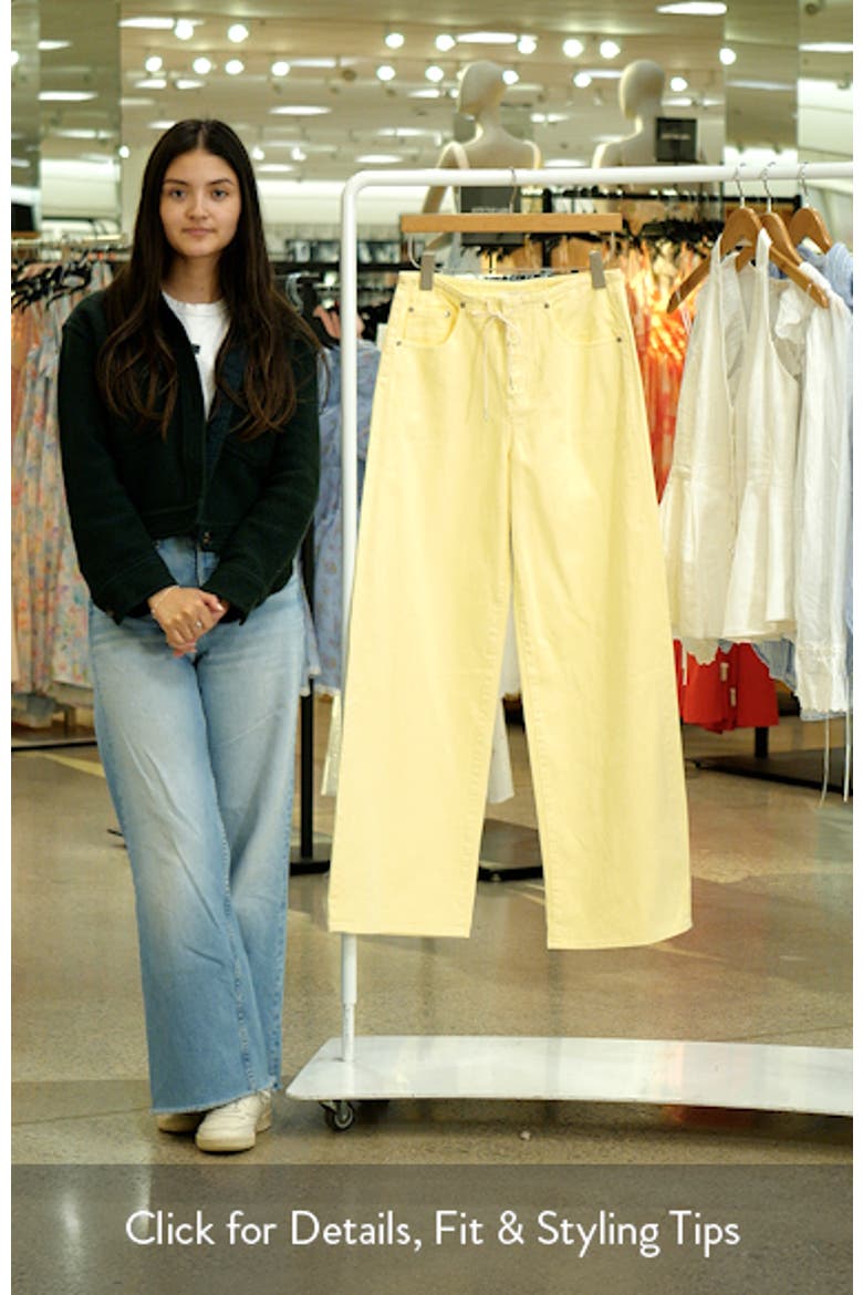 Madison Tie Waist Wide Leg Jeans video