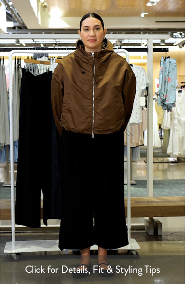 Crop Taffeta Windbreaker, sales video thumbnail