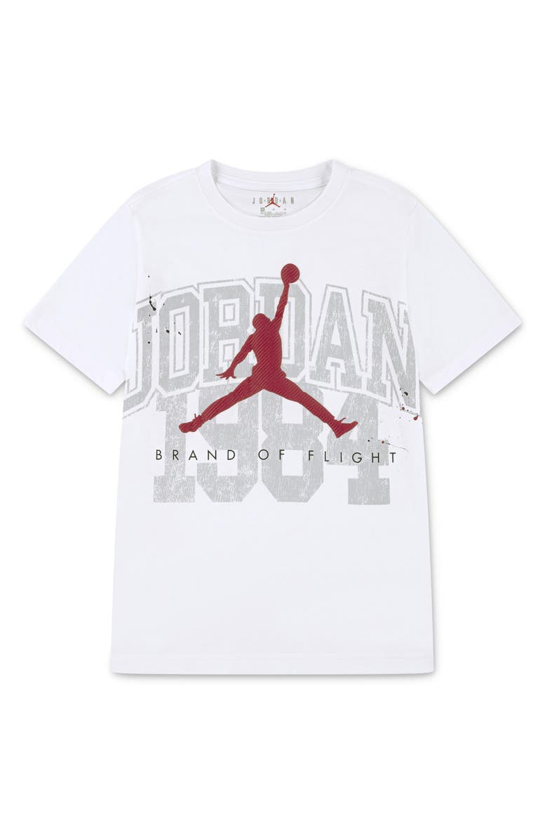 Jordan Kids' Jumpman Paint Splatter Logo Graphic T-Shirt, Main, color, 