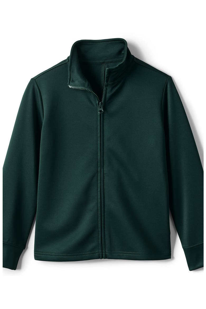 Kids Active Performance Full Zip Jacket, Main, color, Evergreen