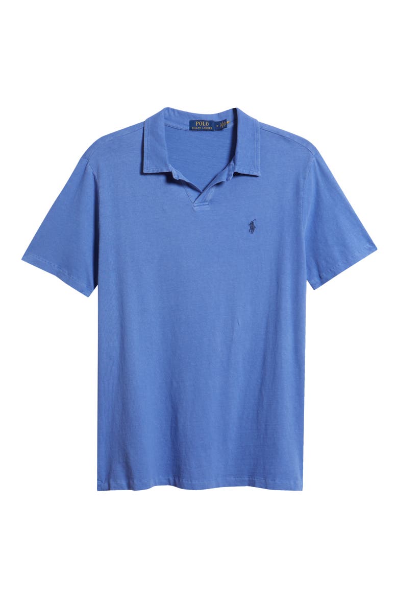 Johnny Collar Cotton Polo, Alternate, color, MODERN ROYAL