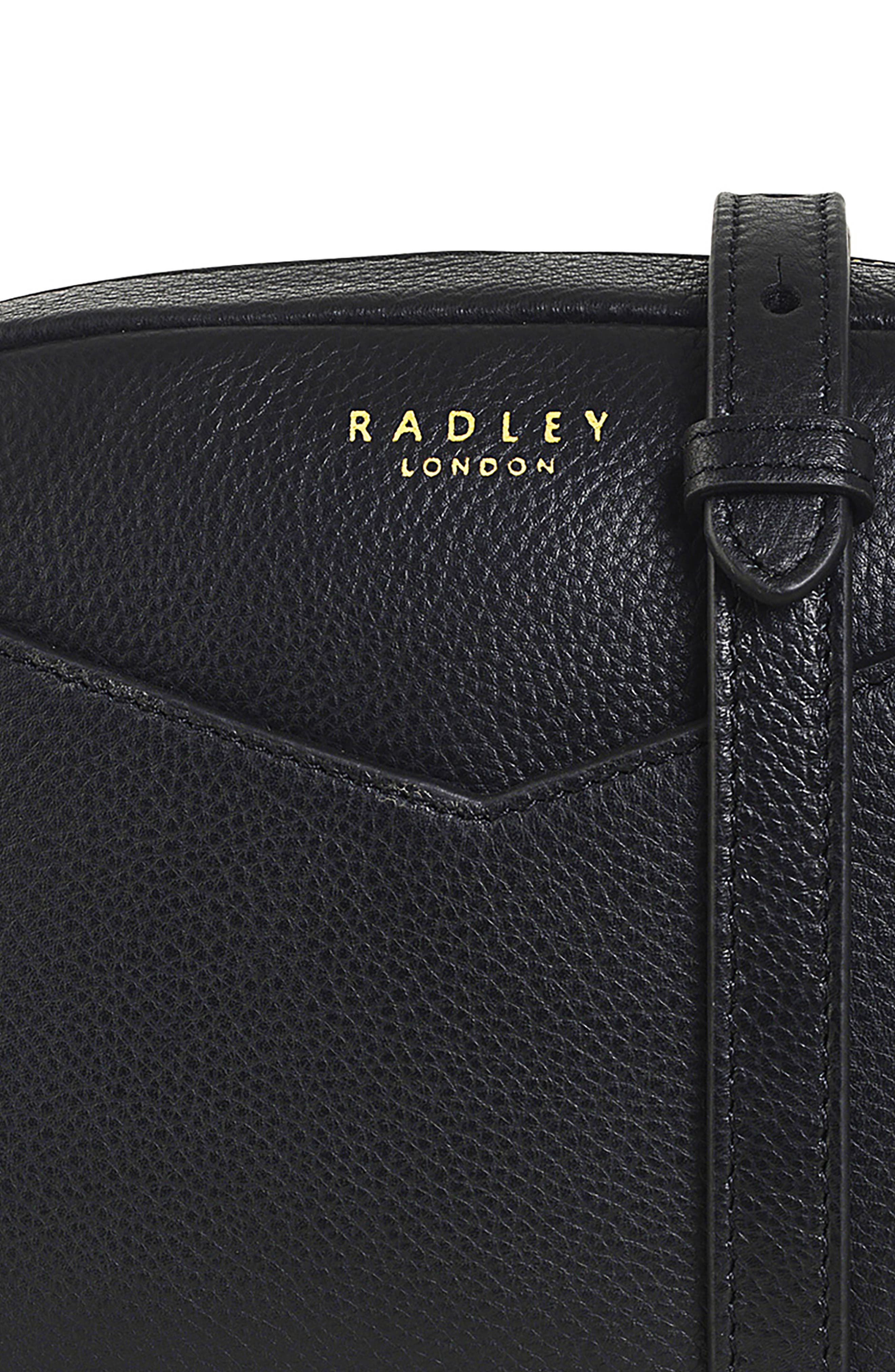 Radley Gordon Road Mini Crossbody Bag, Alternate, color, Black