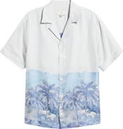 CHÉ Cezane Tropical Jacquard Camp Shirt