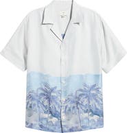 CHÉ Cezane Tropical Jacquard Camp Shirt