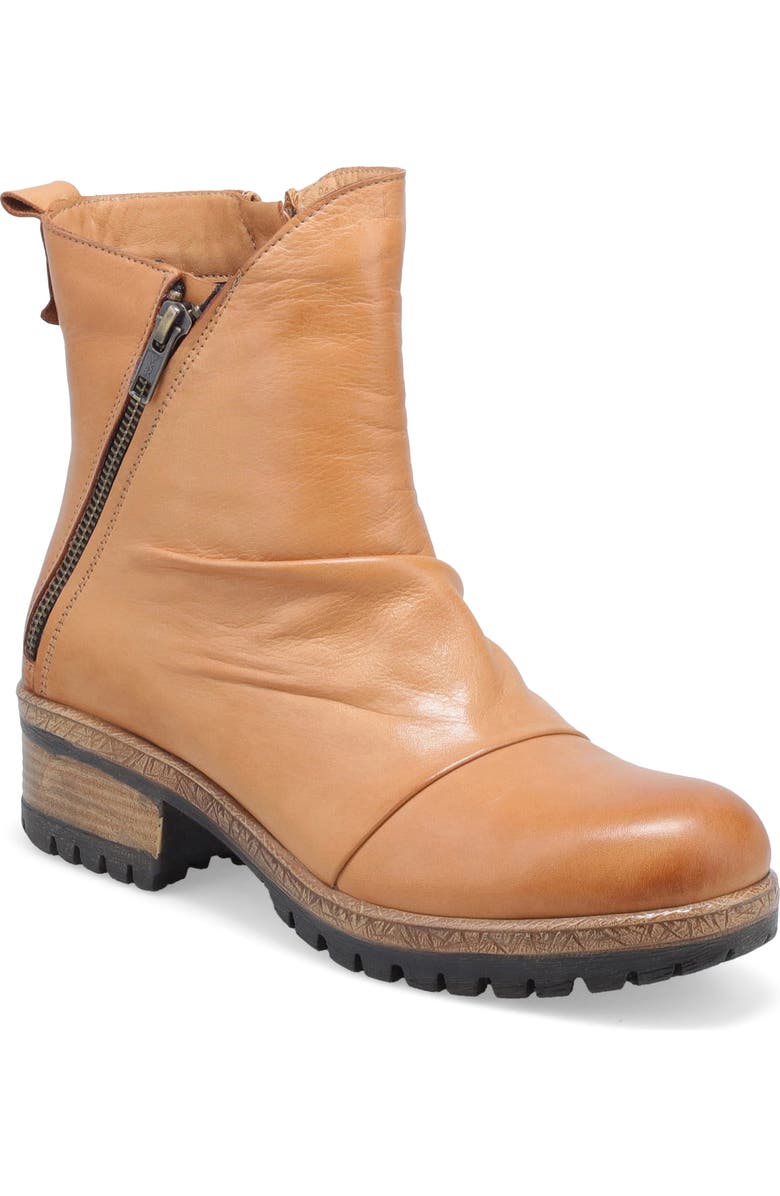 Miz Mooz Darrla Lug Sole Bootie, Main, color, Brandy