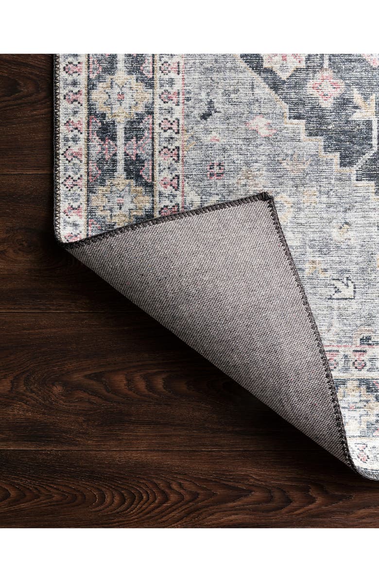 LOLOI Skye Collection Rug - 7'6" x 9'6", Alternate, color, Charcoal / Multi