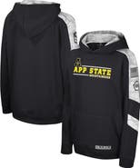 COLOSSEUM Youth Colosseum Black Appalachian State Mountaineers OHT Military Appreciation Cyclone Digital Camo Pullover Hoodie