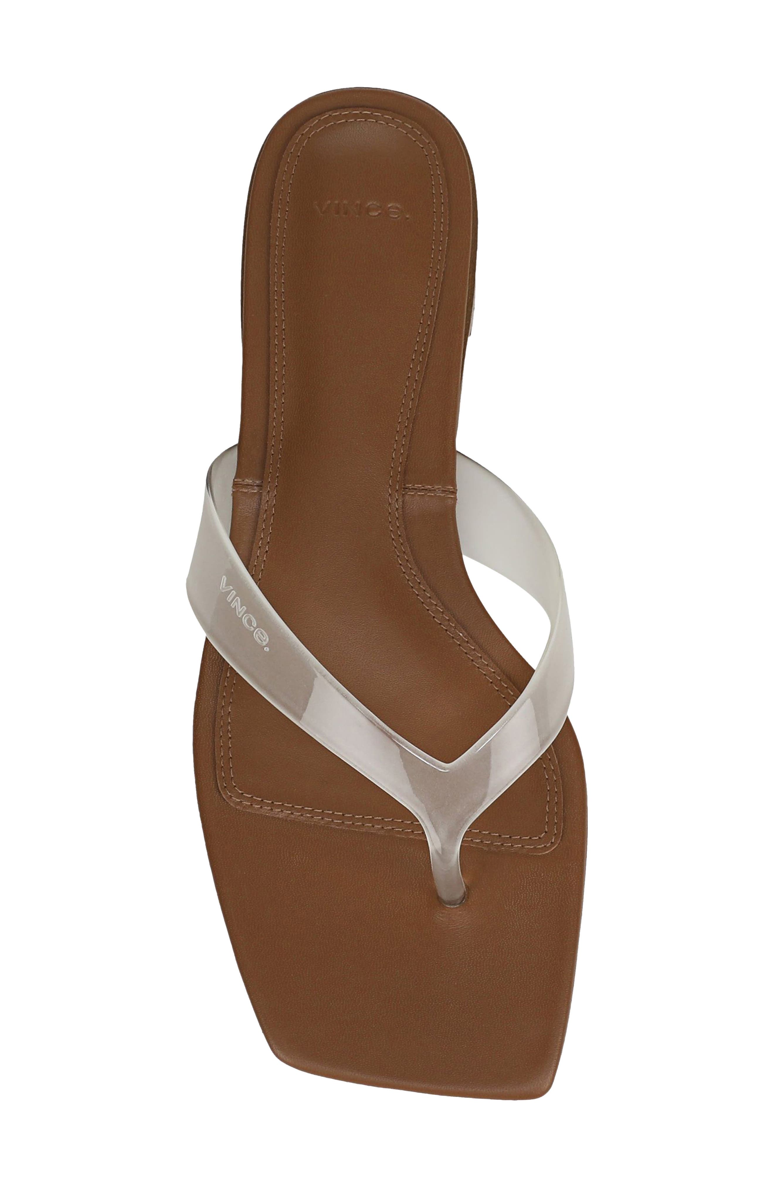 San Juan Flip Flop, Alternate, color, CLEAR
