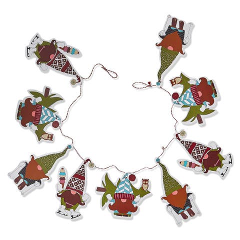 Gnomies Garland Decorative Wall Banners Holiday Decor