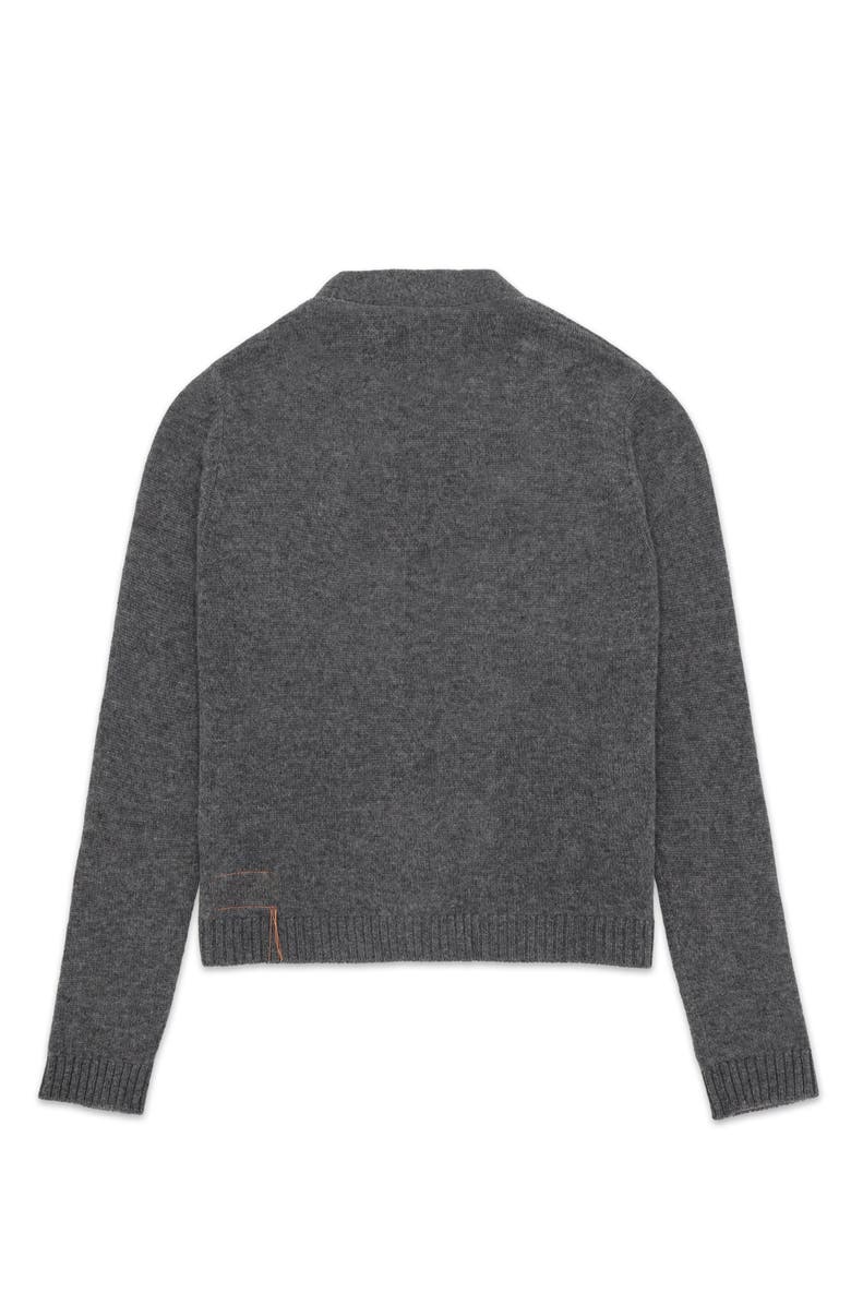 Fortela Sveva Cashmere Cardigan, Alternate, color, Dark Grey