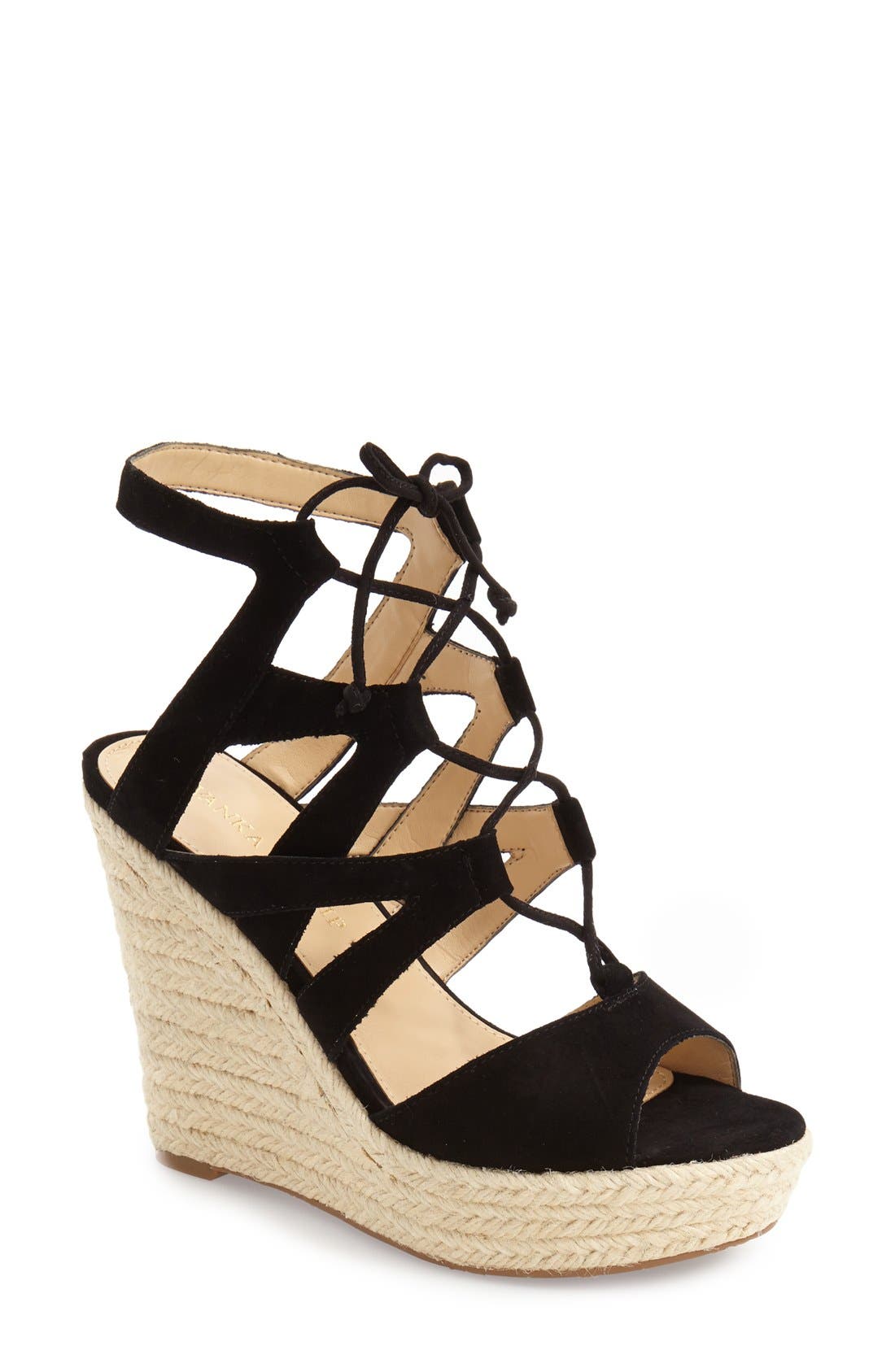 Ivanka Trump 'Hindre' Espadrille Wedge Sandal, Main, color, 