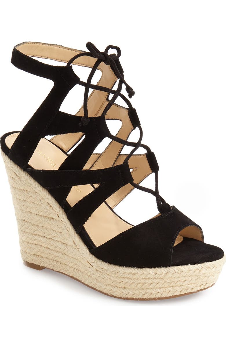 Ivanka Trump 'Hindre' Espadrille Wedge Sandal, Main, color,