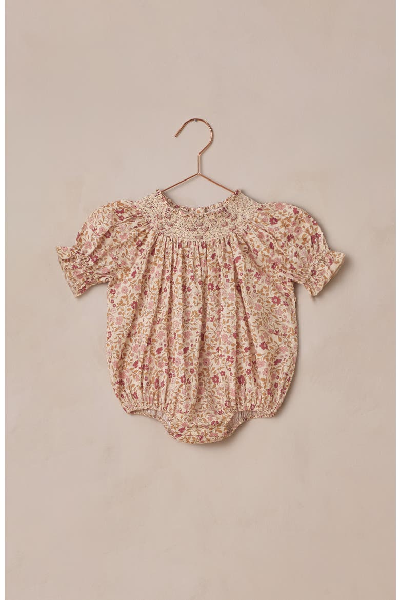 Kids' Maddie Flower Fields Cotton Romper, Alternate, color, FLOWER FIELDS