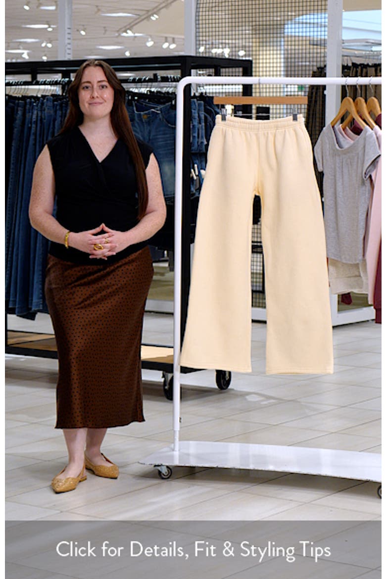 Bonney Bow Detail Sweatpants video