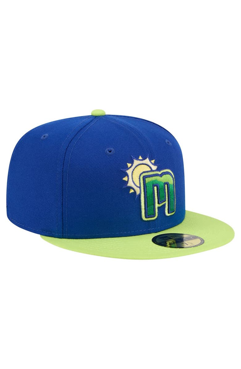 New Era Men's New Era Blue Chattanooga Lookouts Copa de la Diversión 59FIFTY Fitted Hat, Alternate, color, Blue