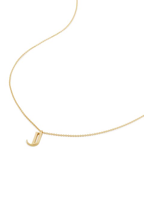 Initial Pendant Necklace