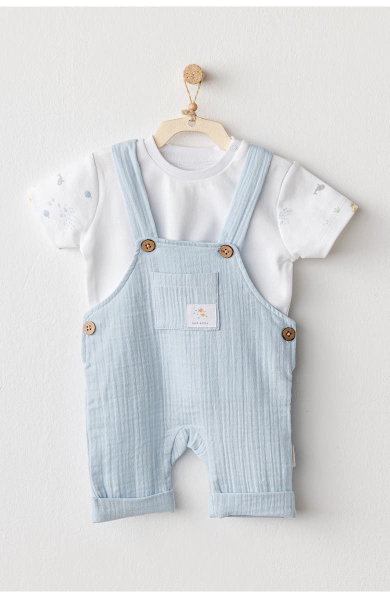 Andy Wawa Ocean Muslin Jumpsuit Set, Alternate, color, 