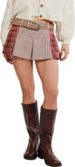 Free People Sherry Pleated Miniskirt