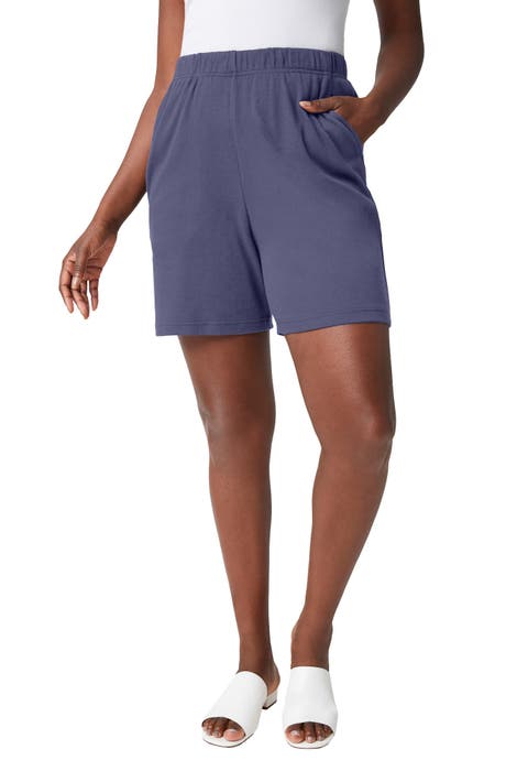 Soft Ease Knit Shorts (Plus Available)