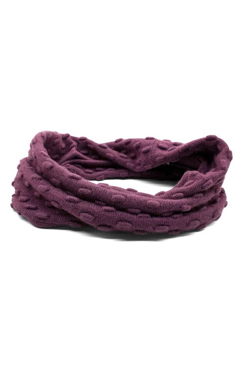 Bubble Stitched Infinity Scarf