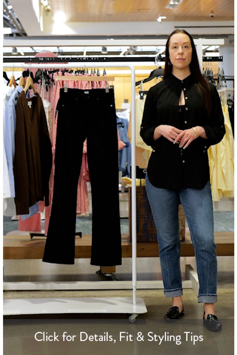 Laurel Canyon High Waist Bootcut Leg Jeans video
