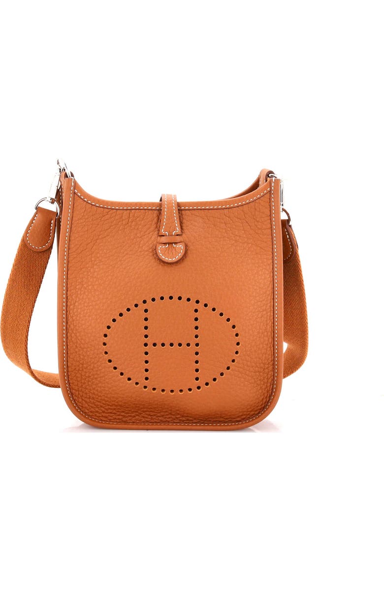 Pre-Owned Hermes Evelyne Bag Gen III Clemence TPM, Main, color, Gold