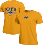 Champion Women's Champion Gold Los Angeles Rams Classic Sol T-Shirt