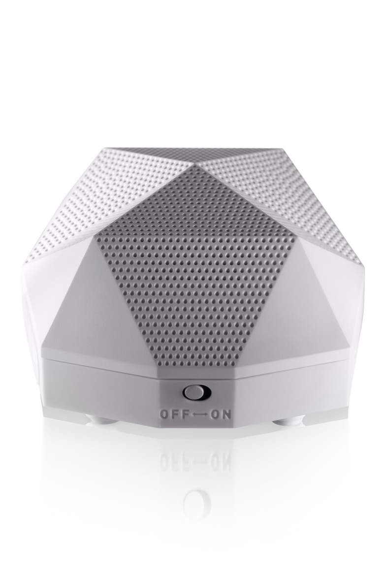 'Turtle Shell 2.0' Water Resistant Wireless Speaker, Alternate, color, WHITE