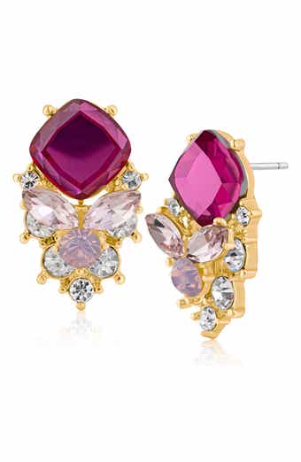 JARDIN Crystal Chandelier Earrings