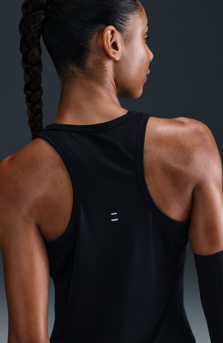 Nike Tempo Dri-FIT Running Tank, Alternate, color, Black/ Reflective Silver