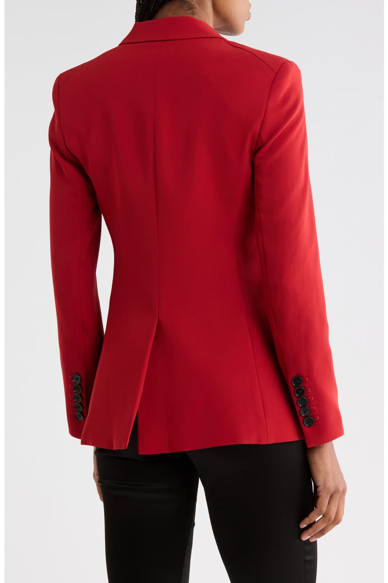 Long & Lean Dickey Jacket, Alternate, color, CRIMSON