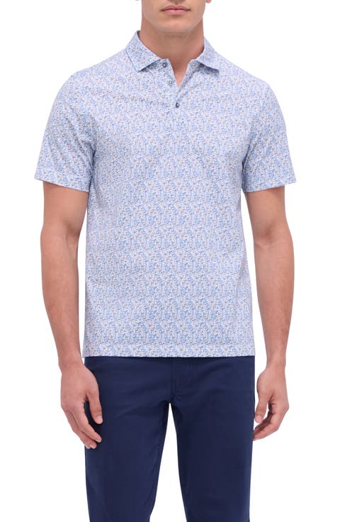 Victor OoohCotton® Barware Print Polo