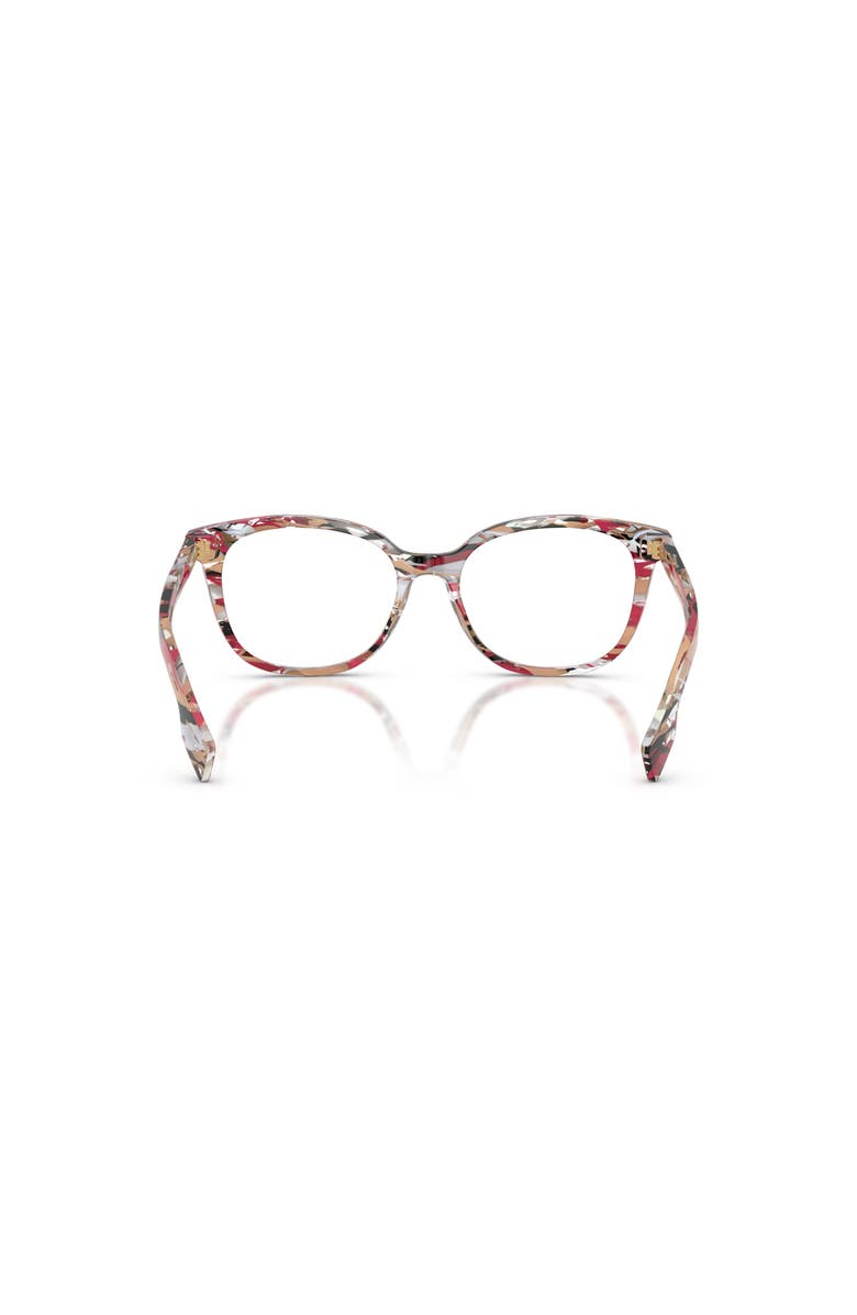 Burberry 51mm Square optical glasses, Alternate, color, Multicolor