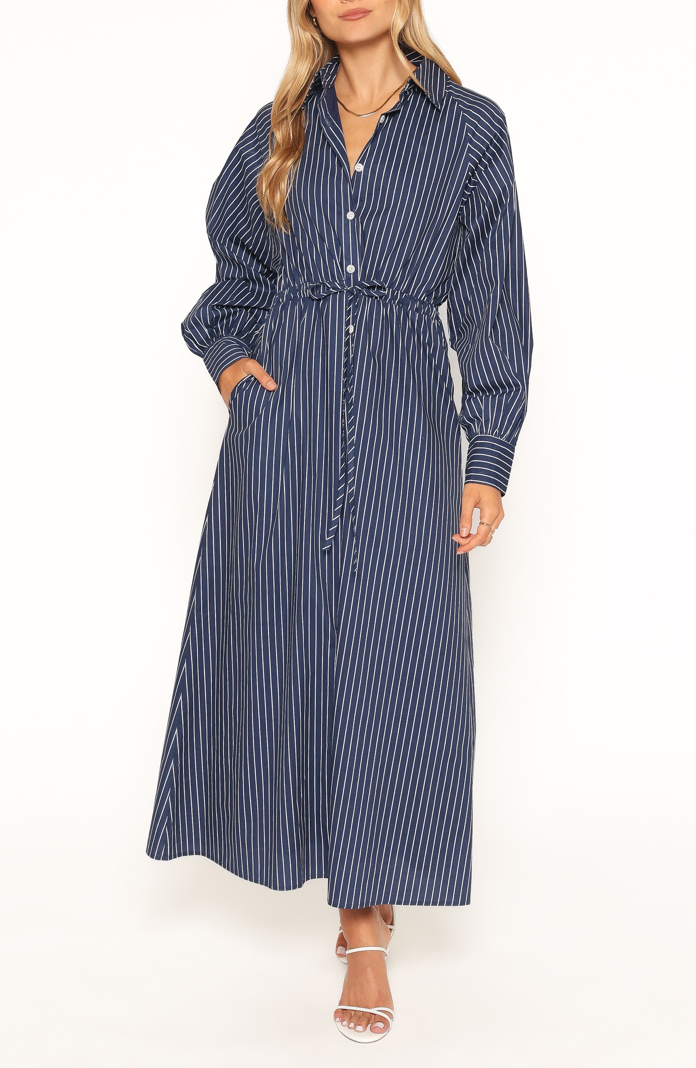 selected NAVY STRIPE