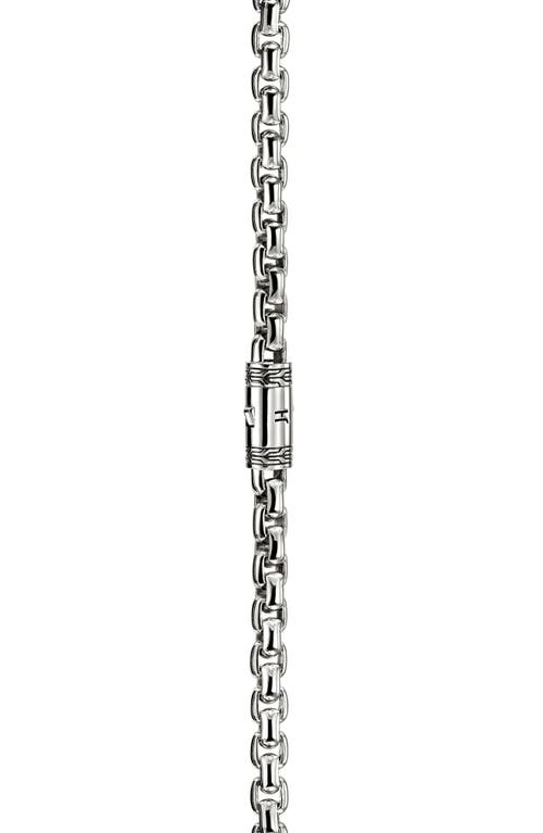 John Hardy Box Chain Necklace In Brown